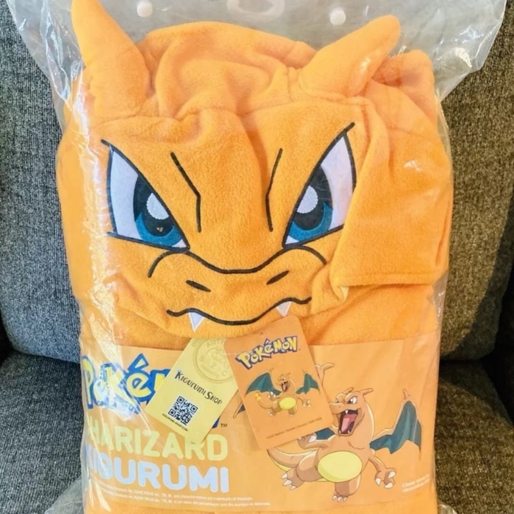 Adult L/XL Charizard Kigurumi Onesie